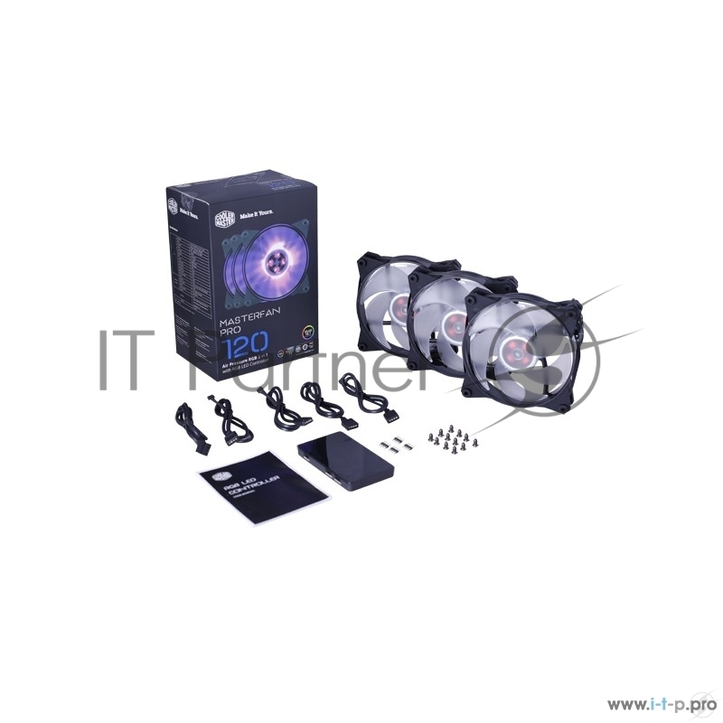 Вентилятор Cooler Master MasterFan Pro 120 Air Pressure RGB 3 in 1 (MFY-P2DC-153PC-R1)