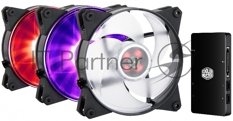 Вентилятор Cooler Master MasterFan Pro 120 Air Pressure RGB 3 in 1 (MFY-P2DC-153PC-R1)