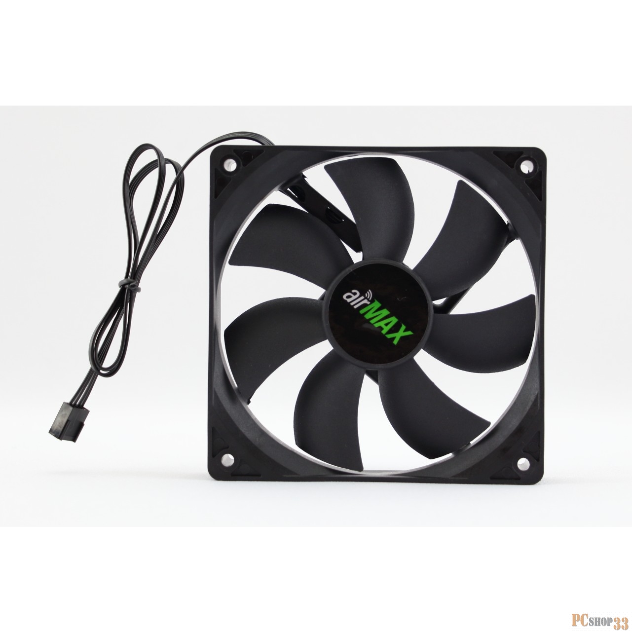 Вентиляторы AirMAX Вентилятор для компьютера AF1240BK 120х120х25 (подшипник скольжения)