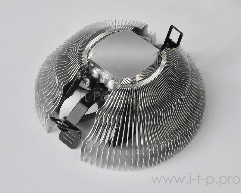 Кулер PCCooler E80 S775/1150/51/55/56/AM2/2+/AM3/ (72 шт/кор, TDP 65W, вент-р 80мм, 2200RPM, 22dBa) Retail Color Box