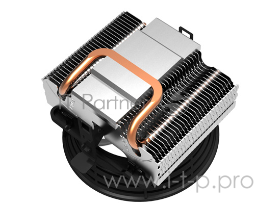 Вентиляторы PCCooler Q101 Кулер Q101 S775/115X/AM2/AM3/AM4/FM1/FM2 (45 шт/кор, TDP 80W, 1 тепловая трубка 6мм, вент-р 100мм, 2200RPM, 20dBa) Retail Color Box