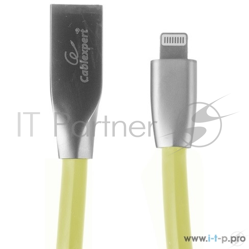 Кабель Cablexpert Кабель для Apple CC-G-APUSB01Gd-1M, AM/Lightning, серия Gold, длина 1м, золотой, блистер