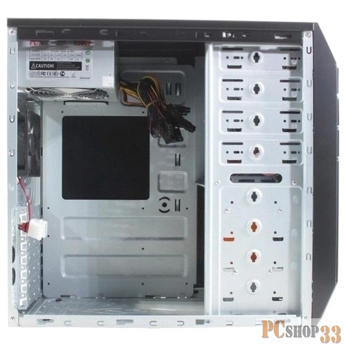 Корпус PowerCool (8820BK) (500W) Корпус PowerCool