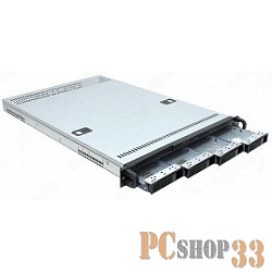 Корпус Procase ES104-SATA3-B-0 {1U 4 SATA III hotswap HDD, черный, глубина 650мм, MB 12