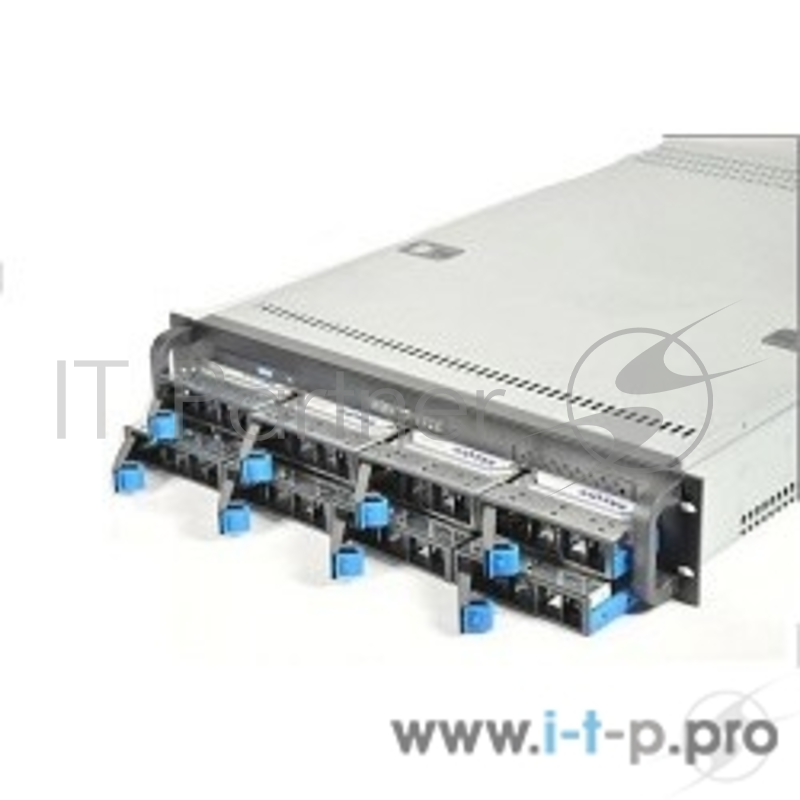 Корпус Procase ES208-SATA3-B-0 {2U 8 SATAII/SAS hotswap HDD, глубина 650мм, MB 12