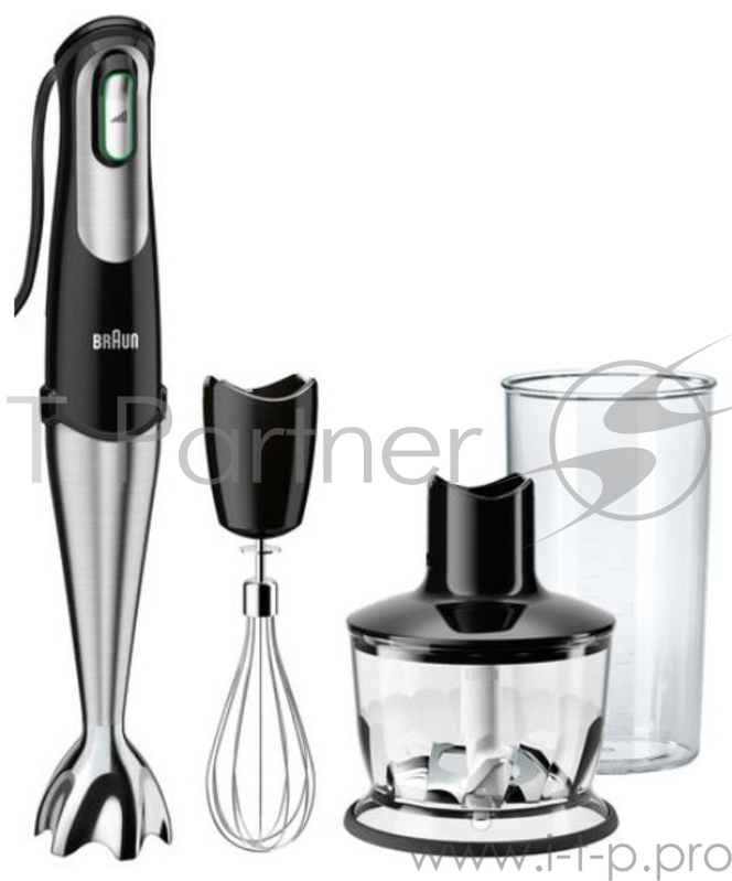 Блендер погружной Braun MQ 735 750Вт черный