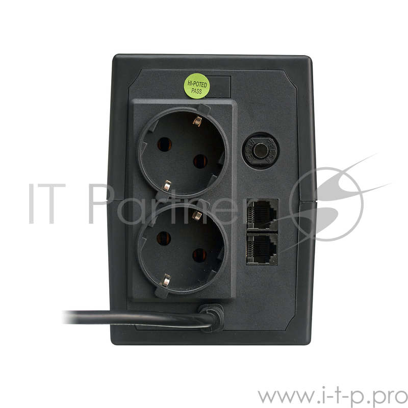ИБП Exegate EP276528RUS ИБП Power Back BNB-650 650VA, Black, 2 евророзетки