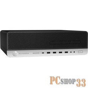 Компьютер HP EliteDesk 800 G4 SFF 4KW60EA (Core i7 8700-3.20ГГц, 8ГБ, 256ГБ SSD, UHDG, DVDRW, LAN, W10 Pro) + клавиатура + мышь