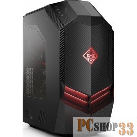 Игровой компьютер HP Omen 880-182ur 4NF81EA (Core i7 8700K-3.70ГГц, 16ГБ, 128ГБ+1ТБ, GFGTX1070, DVDRW, LAN, WiFi, BT, W10 H) + клавиатура + мышь