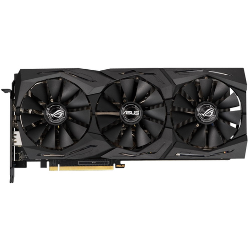 Видеокарта ASUS GeForce RTX 2060 6ГБ ROG-STRIX-RTX2060-O6G-GAMING (GeForce RTX 2060, DDR6, 2xHDMI, 2xDP) (PCI-E)
