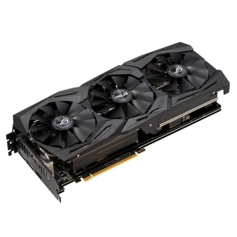 Видеокарта ASUS GeForce RTX 2060 6ГБ ROG-STRIX-RTX2060-O6G-GAMING (GeForce RTX 2060, DDR6, 2xHDMI, 2xDP) (PCI-E)