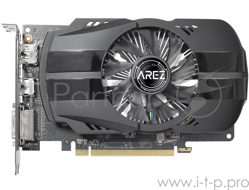 Видеокарта ASUS Radeon RX 550 2ГБ AREZ-PH-RX550-2G (Radeon RX 550, DDR5, DVI, HDMI, DP) (PCI-E)