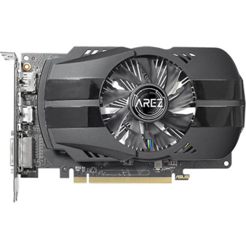 Видеокарта ASUS Radeon RX 550 2ГБ AREZ-PH-RX550-2G (Radeon RX 550, DDR5, DVI, HDMI, DP) (PCI-E)