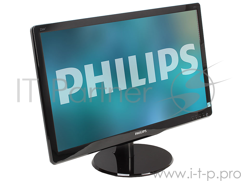 ЖК-монитор 21.5 Philips 226V4LSB/01 1920x1080, черный (D-Sub, DVI)