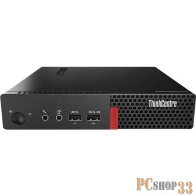 Неттоп Lenovo ThinkCentre M710q 10MRS04700 (Core i3 7100T-3.40ГГц, 4ГБ, 128ГБ SSD, HDG, LAN, WiFi, BT, W10 Pro) + клавиатура + мышь