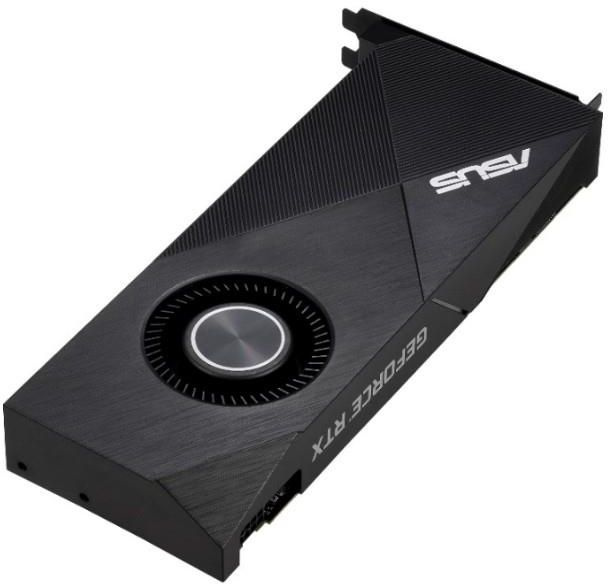 Видеокарта 6Gb PCI-E ASUS TURBO-RTX2060-6G RTX2060, GDDR6, 192bit, 2xHDMI, 2xDP, Retail