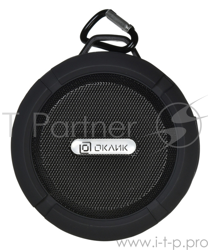 Колонки Oklick Колонка порт. Oklick OK-15 черный 3W 1.0 BT/USB 300mAh