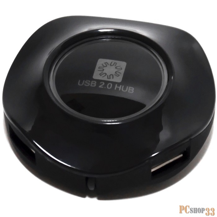 USB-концентраторы 5bites HB24-206BK Концентратор 4*USB2.0 / USB PLUG / BLACK