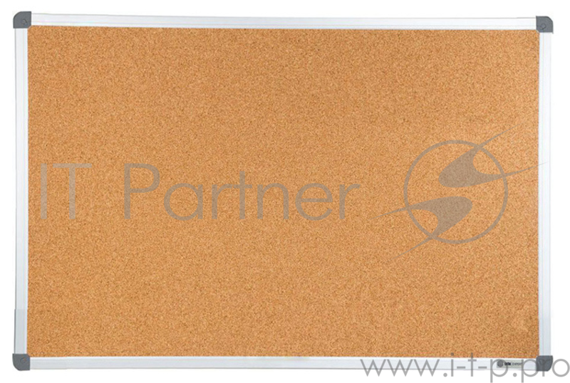 Демонстрационная доска Cactus CS-CBD-60X90 Демонстрационная доска, пробка/алюминий пробковая 60х90см алюминиевая рама коричн.