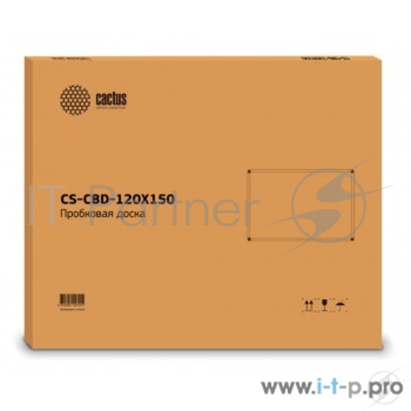 Демонстрационная доска Cactus CS-CBD-120X150 Демонстрационная доска, пробковая 120х150см алюминиевая рама