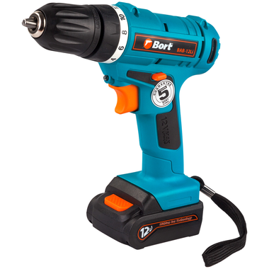 Дрели, Шуруповерты, Гайковерты, Миксеры Bort Bort BAB-12Li Дрель-шуруповерт аккумуляторная 91276049