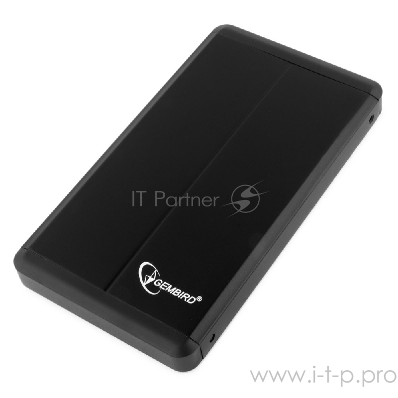 Контейнер Gembird EE2-U3S-2 для 2.5 SATA HDD, алюминиевый, черный (USB3.0)
