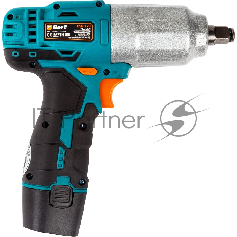 Дрели, Шуруповерты, Гайковерты, Миксеры Bort BSR-12LI Гайковерт проводной автомобильный 93720636 { 12 В, 350 Нм, 3300 об/мин, 3,1 кг }