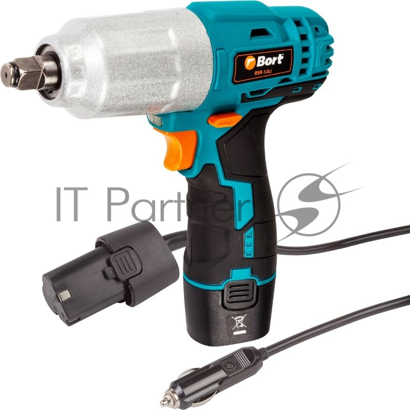 Дрели, Шуруповерты, Гайковерты, Миксеры Bort BSR-12LI Гайковерт проводной автомобильный 93720636 { 12 В, 350 Нм, 3300 об/мин, 3,1 кг }