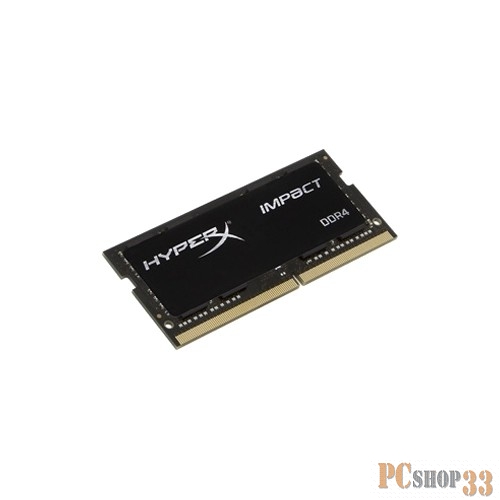 Модуль памяти Kingston DDR4 SODIMM 8GB HX424S14IB2/8 PC4-19200, 2400MHz, CL14, HyperX Impact Series