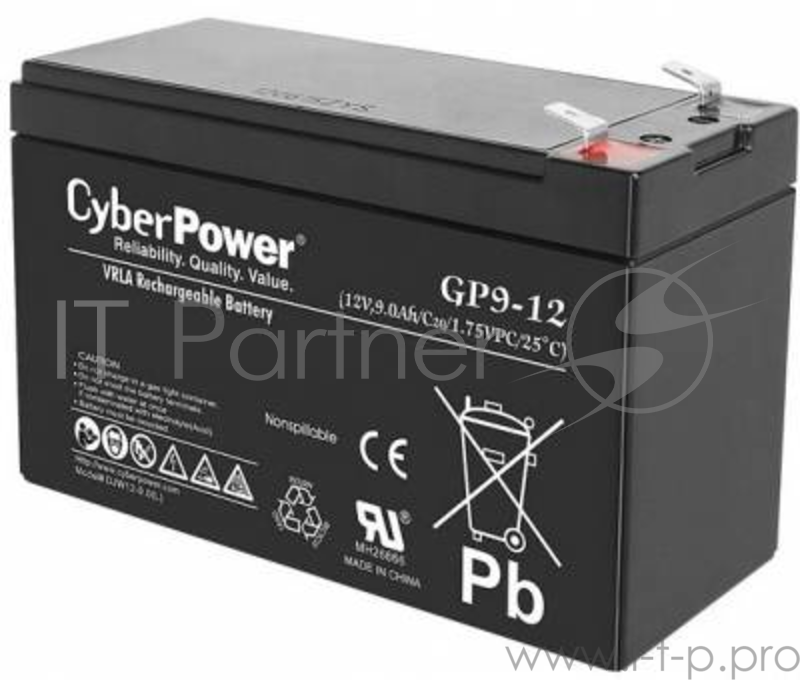батареи/комплектующие к ИБП CyberPower Аккумулятор GP9-12 12V9Ah {0289176}