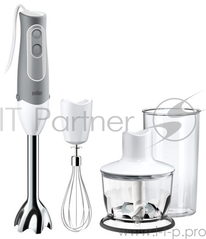 Блендер погружной Braun MQ 535 Sauce 600Вт белый