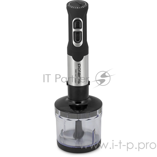 Блендер Блендер погружной Polaris PHB 1054AL, 1000Вт, черный