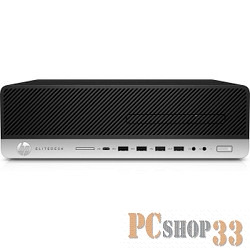 Компьютер HP EliteDesk 800 G3 SFF 1KB27EA (Core i5 7500-3.40ГГц, 8ГБ, 256ГБ SSD, HDG, DVDRW, LAN, W10 Pro) + клавиатура + мышь