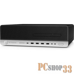 Компьютер HP EliteDesk 800 G3 SFF 1KB27EA (Core i5 7500-3.40ГГц, 8ГБ, 256ГБ SSD, HDG, DVDRW, LAN, W10 Pro) + клавиатура + мышь