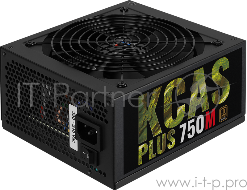 Блок питания Aerocool 750W RTL KCAS 750M-PLUS , 80 PLUS Bronze