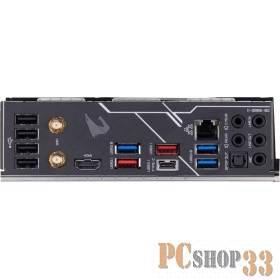 Мат. плата Socket1151 GIGABYTE Z390 AORUS PRO WiFi (iZ390, 4xDDR4, M.2, SATA III, RAID, PCI-E, HDMI, 1Гбит LAN, WiFi, BT, USB3.1, ATX)