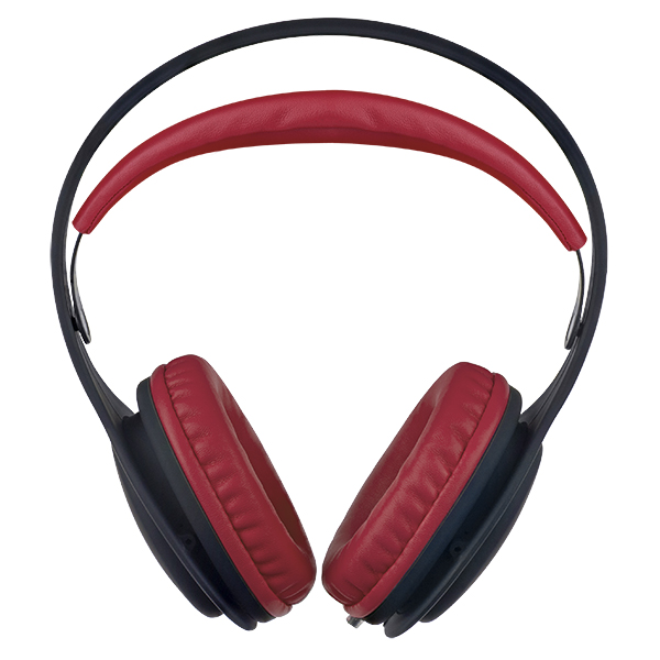 Наушники Perfeo наушники полноразмерные ONTO черные/красные PF_A4409