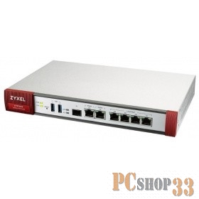 Сетевое оборудование ZYXEL ATP200-RU0102F Межсетевой экран Zyxel ZyWALL ATP200, Rack, 3xWAN GE (2xRJ-45 и 1xSFP), 4xLAN/DMZ GE, 2xUSB3.0, AP Controller (2/18), бесшумный, без вентилятора