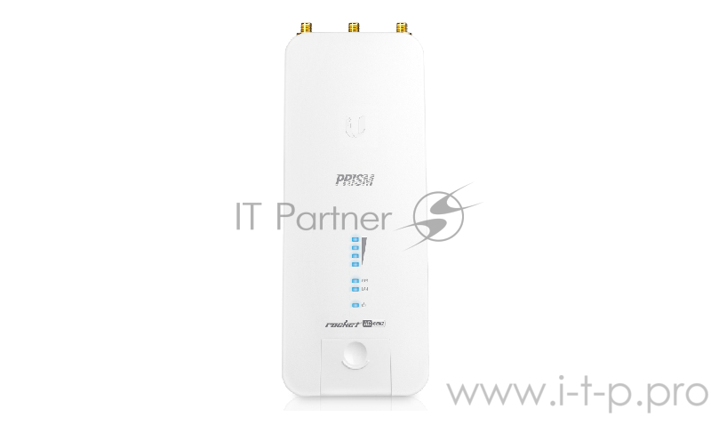 Сетевое оборудование UBIQUITI RP-5AC-Gen2 Rocket 5AC PRISM Gen 2 Радиоустройство 5 ГГц, PtMP/PtP, airMAX ac, 2x RP-SMA, фильтры airPrism, GPS Sync