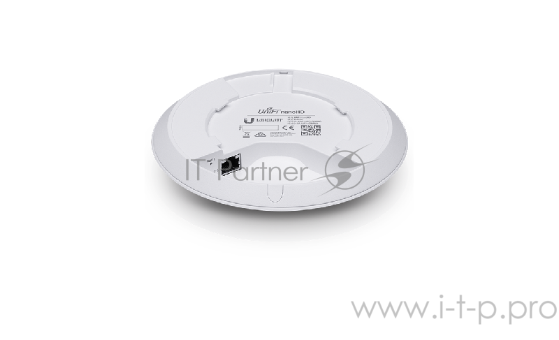 Сетевое оборудование UBIQUITI UAP-NanoHD Точка доступа 2.4+5 ГГц, ac Wave2, 4х4 MU-MIMO, 802.3af, 1х 1G Ethernet