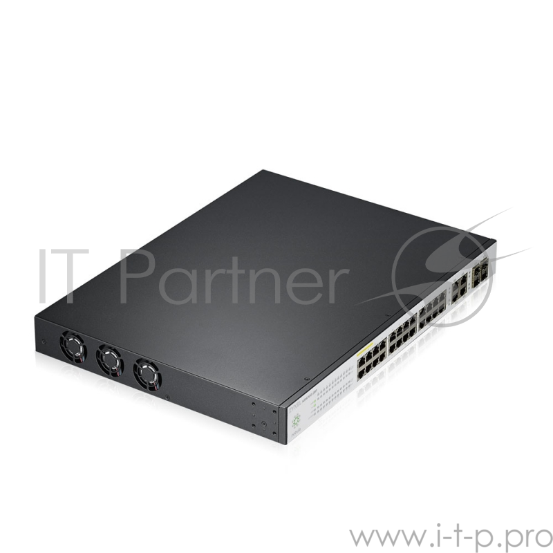 Сетевое оборудование ZYXEL NSW100-28-EU0101F Коммутатор с упралением в облаке, 24xLAN GE, 4xSFP/RJ-45 Combo