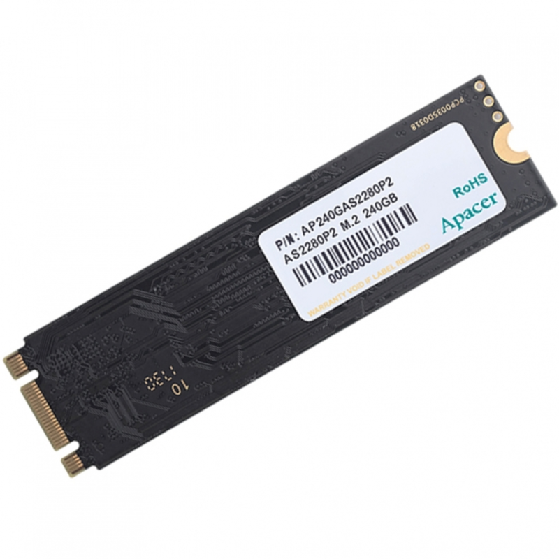 накопитель Apacer SSD M.2 PCI-E 240GB AS2280 AP240GAS2280P2-1
