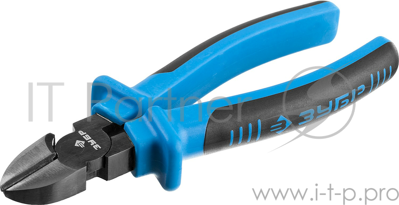 Бокорезы Бокорезы ЗУБР эксцентриковое расположение шарнира, особостойкое спец. покрытие Н12Х1 (никель/хром), двухкомпонентные рукоятки, 180мм 2201-5-18_z01