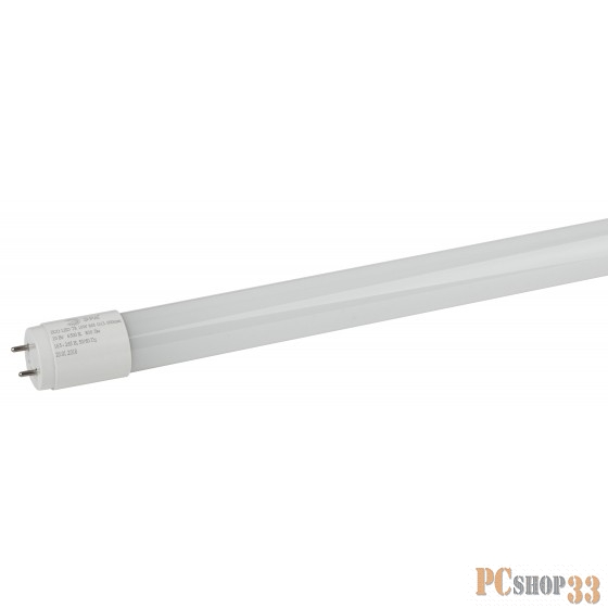 ЭРА Светодиодные лампы ЭРА Б0032975 ECO LED T8-10W-865-G13-600mm Лампа ЭРА (диод,трубка стекл,10Вт,хол,непов. G13)