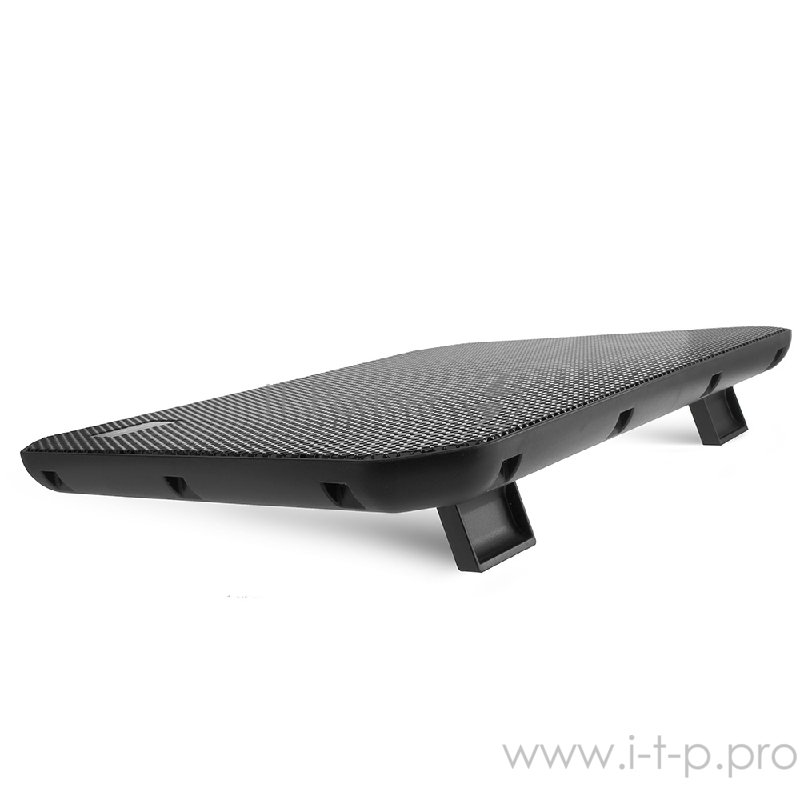 Аксессуар к ноутбуку CROWN Подставка для ноутбука CMLC-M10 black (Для ноутбуков диагональю до 17”, подсветка, 1*кулер D140*15mm)