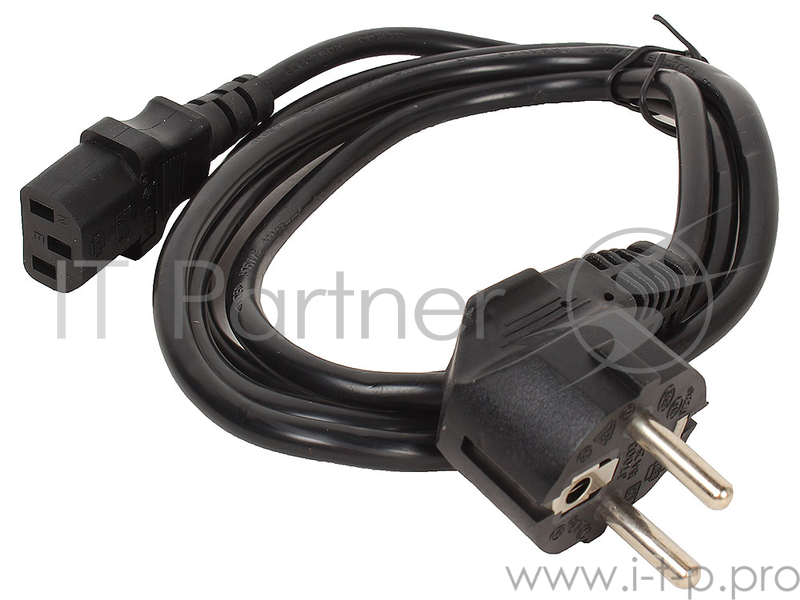 Кабель питания 3Cott 3C-PC-C13-EU3P, 1.8м, с евро-вилкой с заземлением для системного блока, 10A