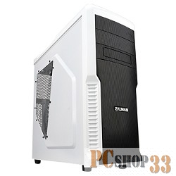 Корпус MidiTower Zalman Z3 Plus (без БП) белый