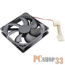 Вентиляторы 5bites F12025S-HDD Вентилятор 120х120х25мм, подшипник скольжения, 1200RPM, 25dBa, 4pin, питание от БП