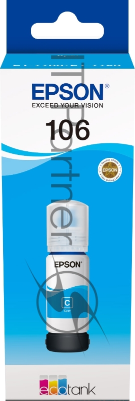 Расходные материалы EPSON C13T00R240 Контейнер с голубыми чернилами для L7160/7180, 70 мл.