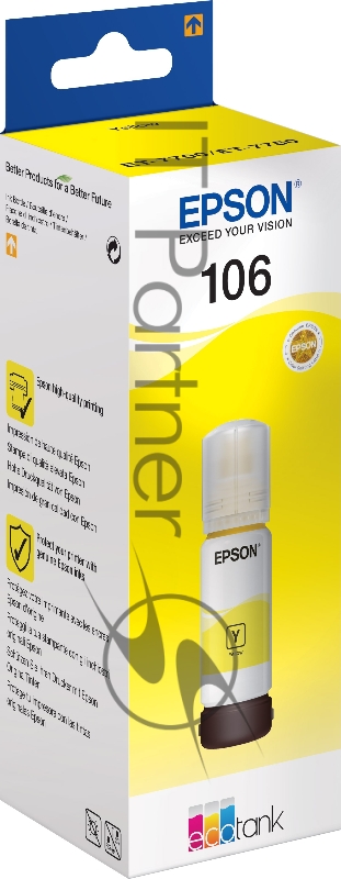 Расходные материалы EPSON C13T00R440 Контейнер с желтыми чернилами для L7160/7180, 70 мл.